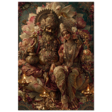 Kubera कुबेर | The Keeper and His Queen | Museum Poster