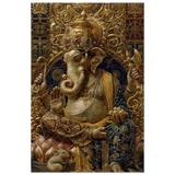 Ganesha गणेश | The Threshold of Om | Aluminium Print