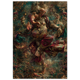 Ganesha गणेश | Grace in Motion | Museum Poster