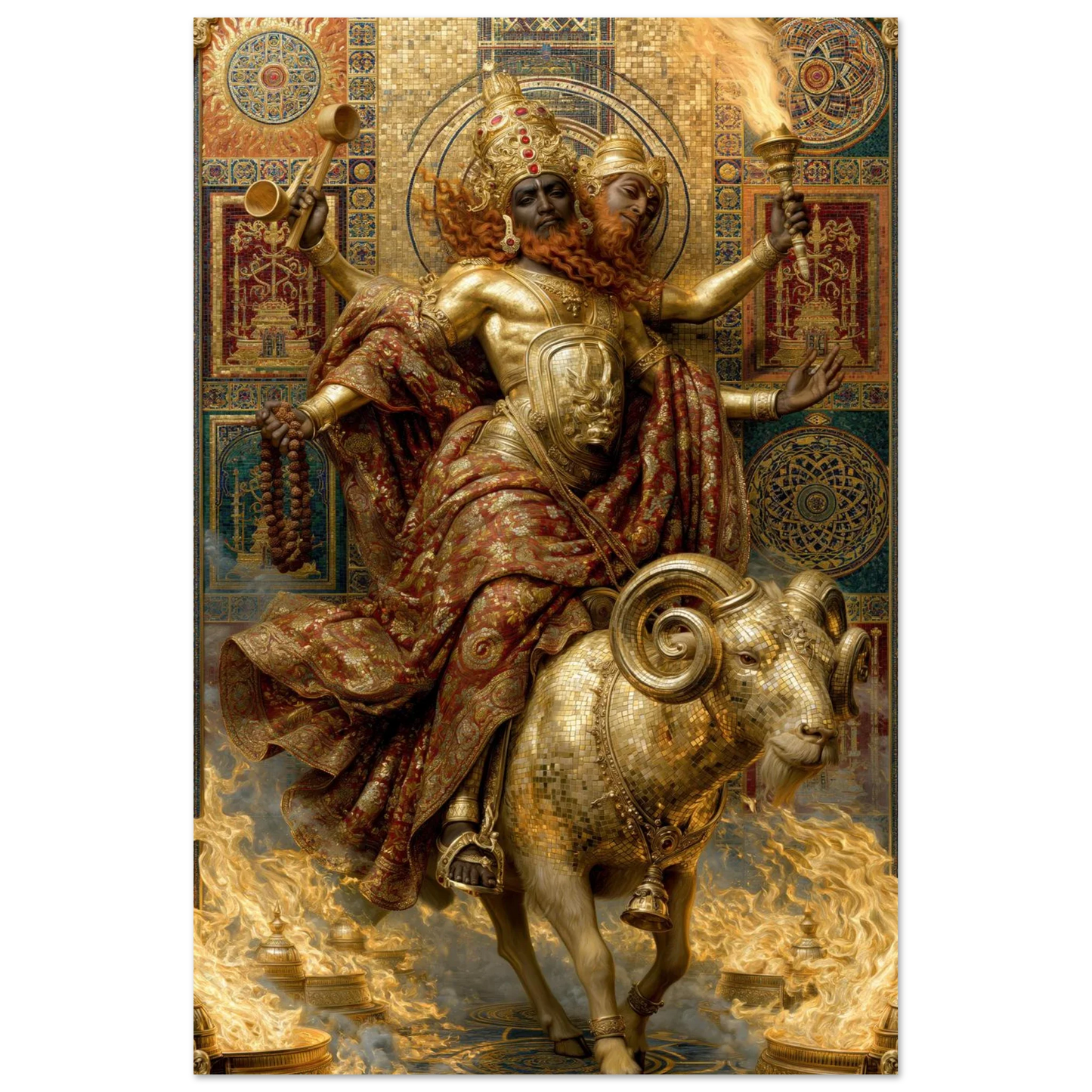 Agni — Rider of the Sacred Ram