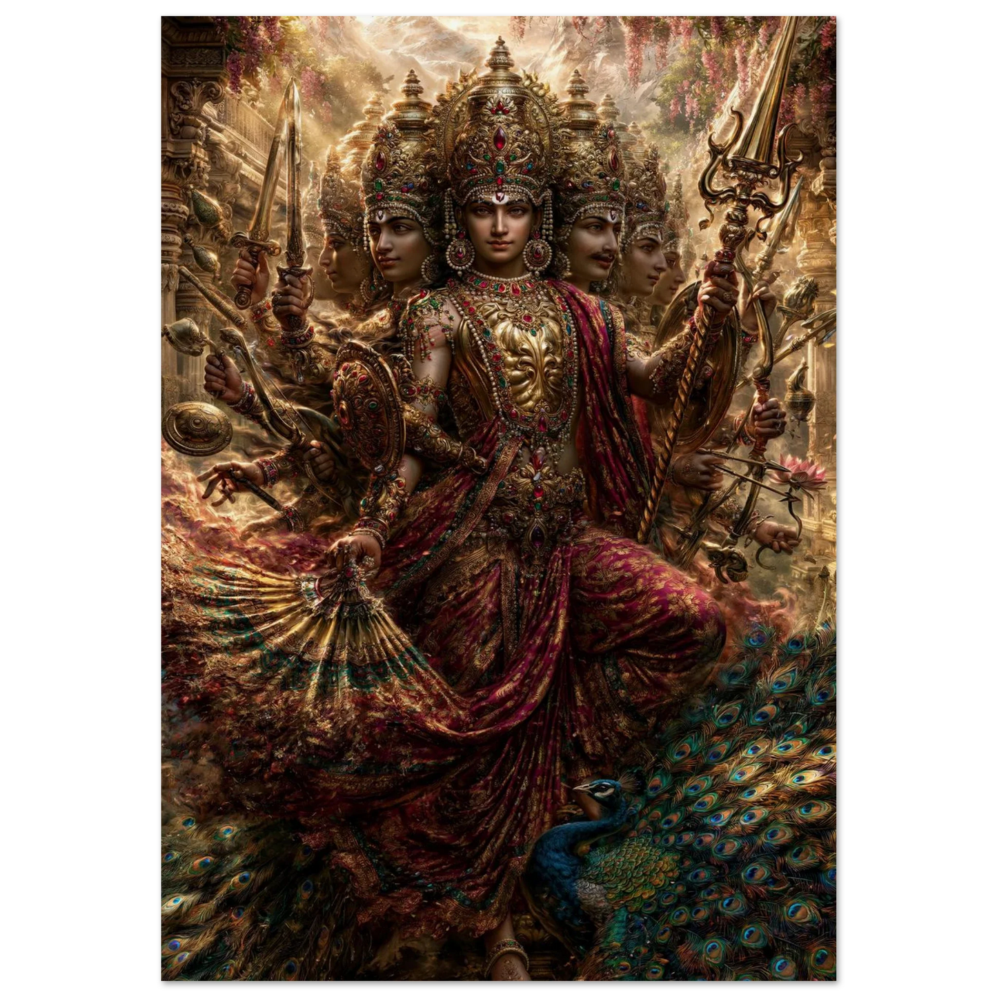 Kartikeya — The Six-Faced General