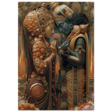Lakshmi लक्ष्मी | Woven in Gold | Museum Poster