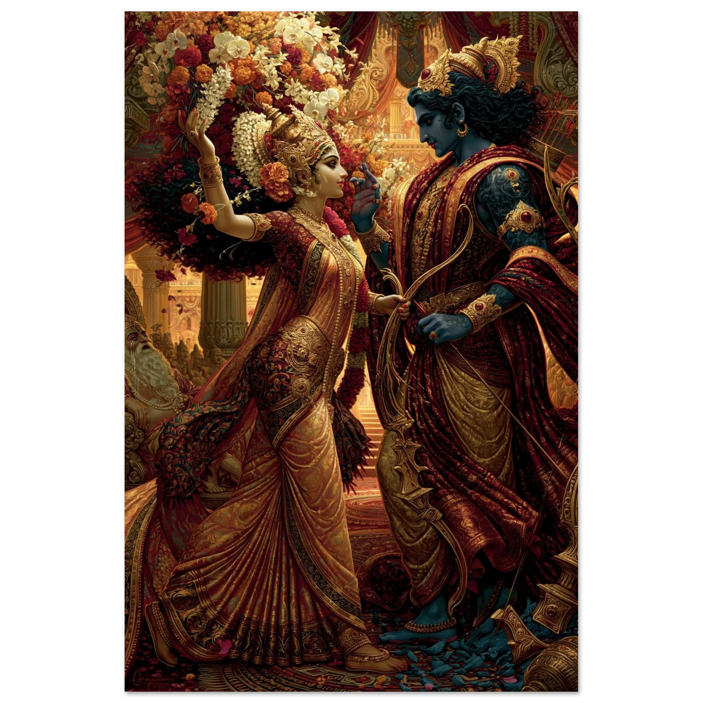 Sri Ram — Rama and Sita — Two Halves of Dharma