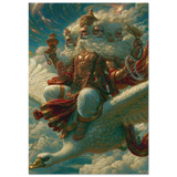 Brahma ब्रह्मा | The Sky-Born Creator | Museum Poster