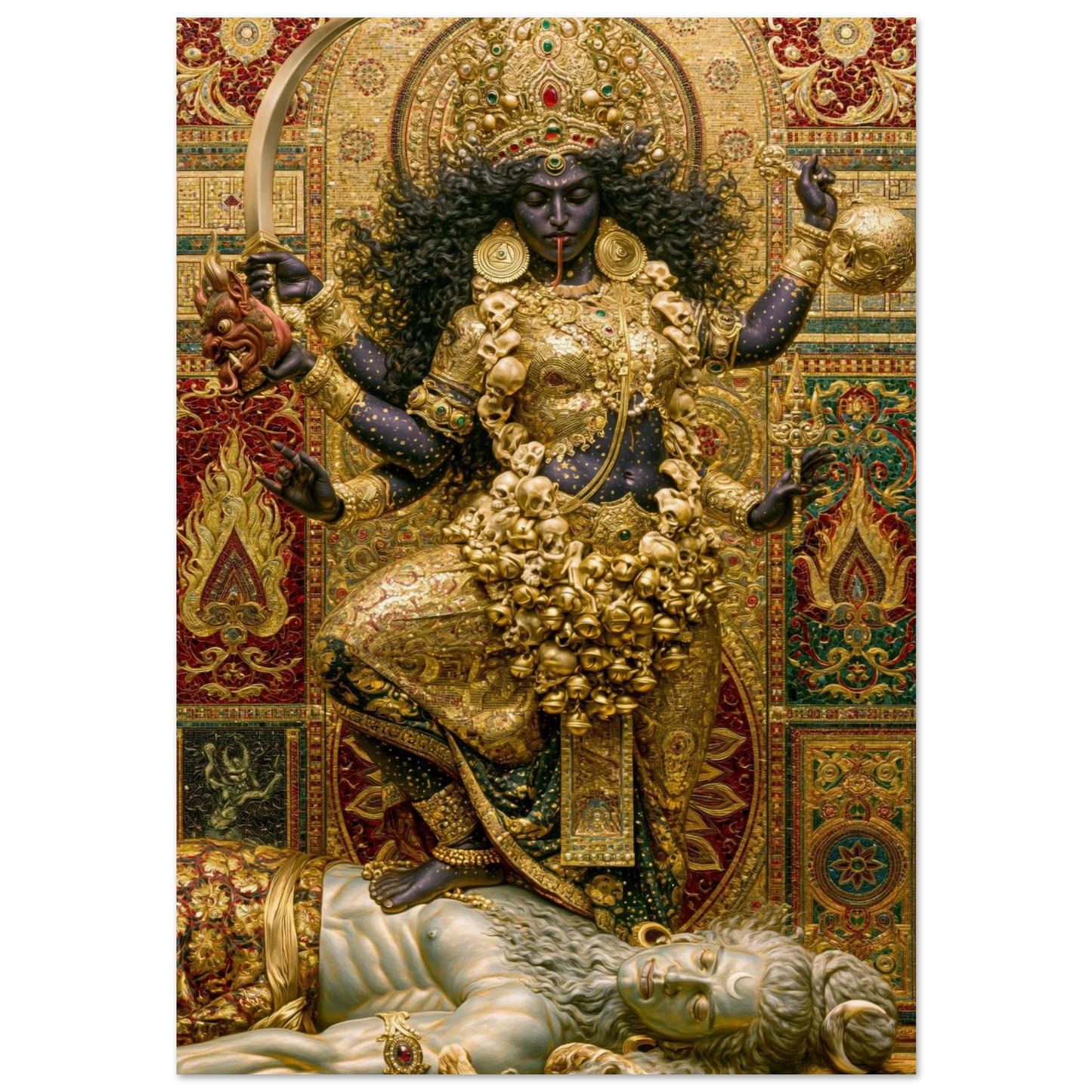 Kali — The Mosaic of Mother and Lord