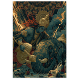 Indra इन्द्र | The King and Airavata | Museum Poster