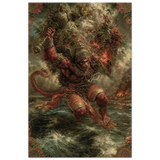 Hanuman हनुमान | The Leap to Lanka | Digital Print Download