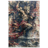 Hanuman हनुमान | The Whole Mountain | Aluminium Print