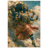 Kali काली | Mother Among the Bones Still Dancing | Museum Poster
