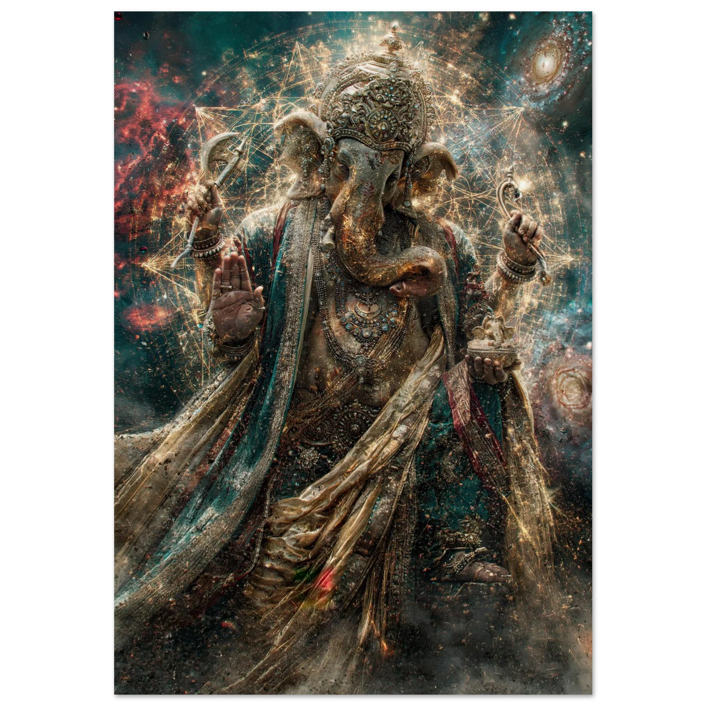 Ganesha — Stillness Among the Stars