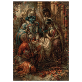 Hanuman हनुमान | At the Feet of Rama | Museum Poster