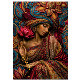 Lakshmi लक्ष्मी | The Lotus Heart | Museum Poster