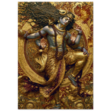 Nataraja नटराज | Mosaic of the Cosmic Dance | Museum Poster