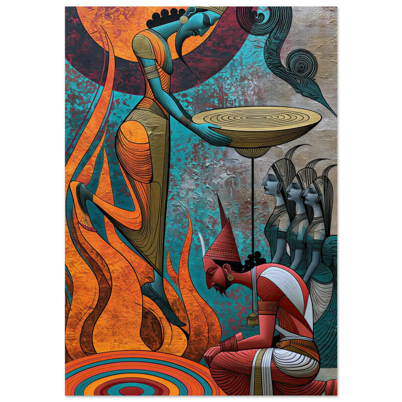 Agni — The Offering Poured