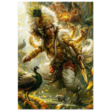 Kartikeya कार्तिकेय | The Race Around the World | Museum Poster
