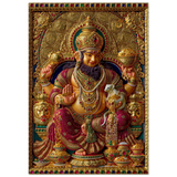 Kubera कुबेर | Lord of Wealth Enthroned | Digital Print Download