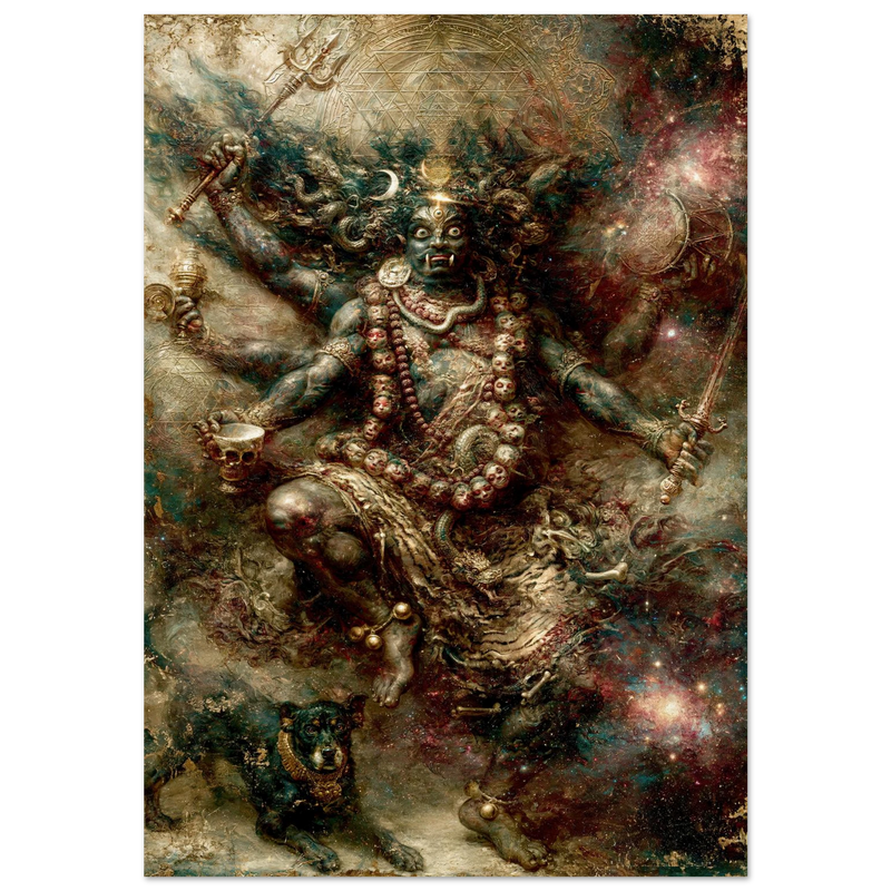 Shiva Nataraja — Bhairava — Lord of Time and the Faithful Dog