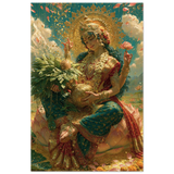 Parvati पार्वती | Annapurna the Mother Who Feeds | Aluminium Print