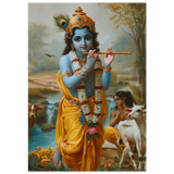 Krishna कृष्ण | Lord of the Pasture | Museum Poster