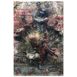 Krishna कृष्ण | The Dance That Tamed the Poison | Aluminium Print