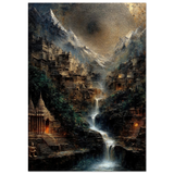 Kubera कुबेर | Alakapuri, the Golden City | Museum Poster