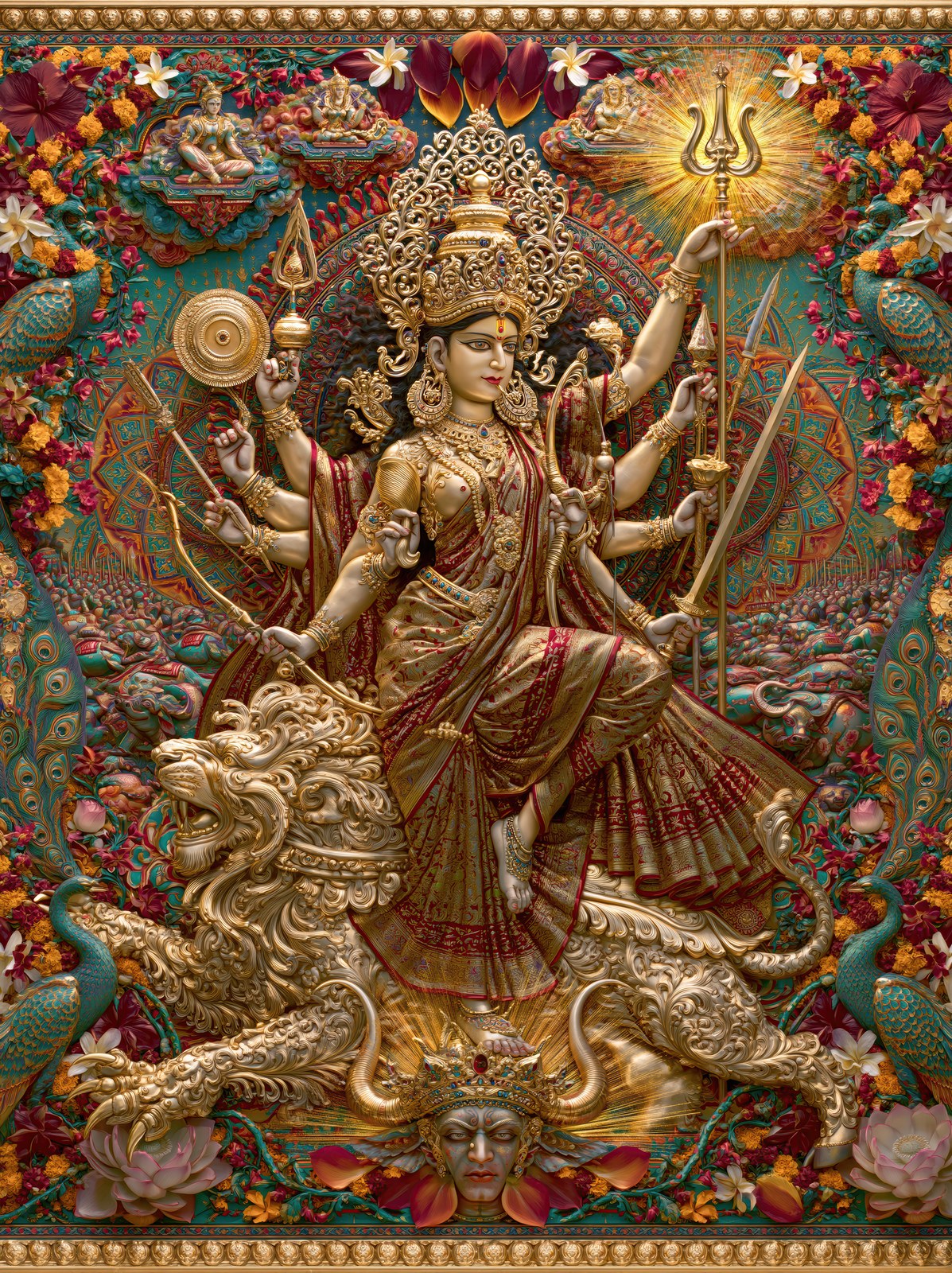 Durga दुर्गा | DUR-016 | Digital Print Download