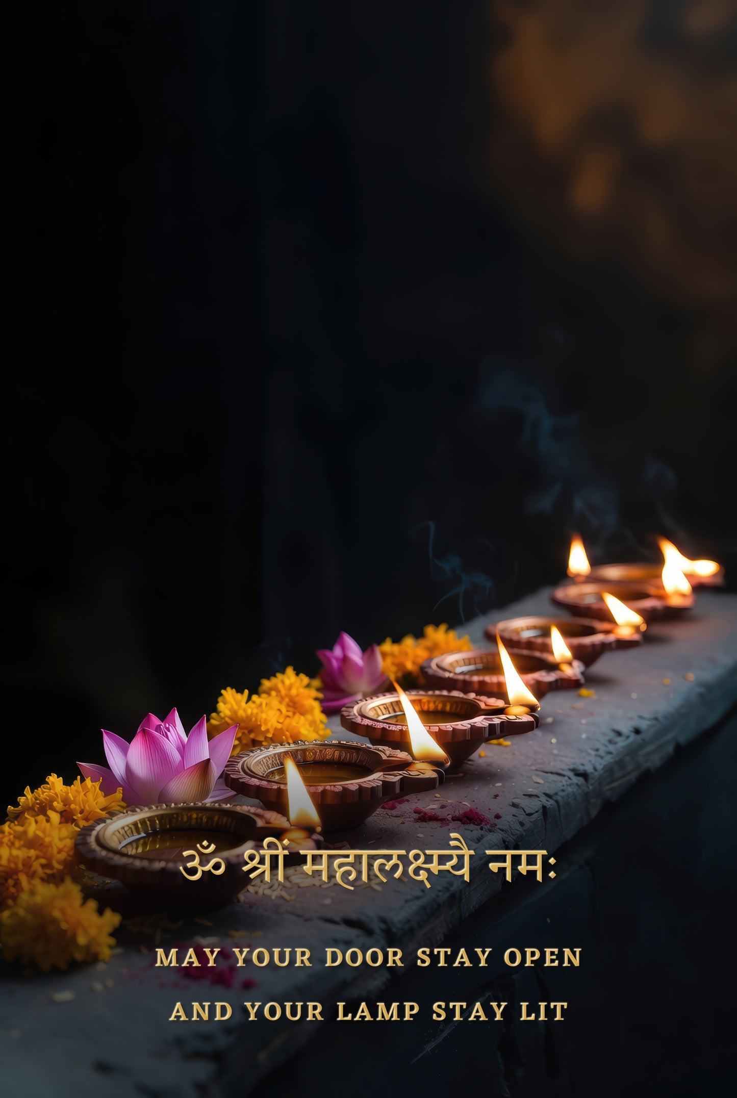 Lakshmi लक्ष्मी | The Open Door - DuppyArt devotional digital print