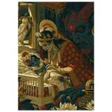 Krishna कृष्ण | The Child the Dark Came For | Museum Poster