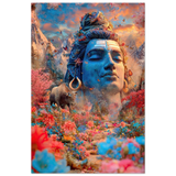 Shiva शिव | Stillness of the Himalaya | Aluminium Print