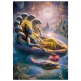 Vishnu विष्णु | The Cosmic Sleep | Museum Poster