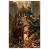 Lakshmi लक्ष्मी | The Lamp of the Home | Aluminium Print