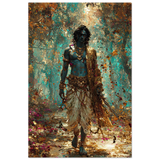Sri Ram श्री राम | Into the Forest | Aluminium Print