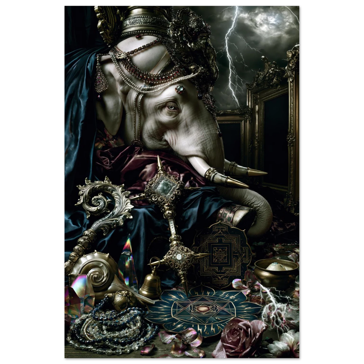 Indra — The Vajra Set Down