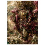 Surya सूर्य | King of the Bougainvillea Court | Museum Poster