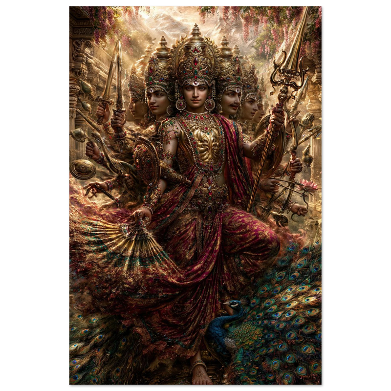 Kartikeya — The Six-Faced General