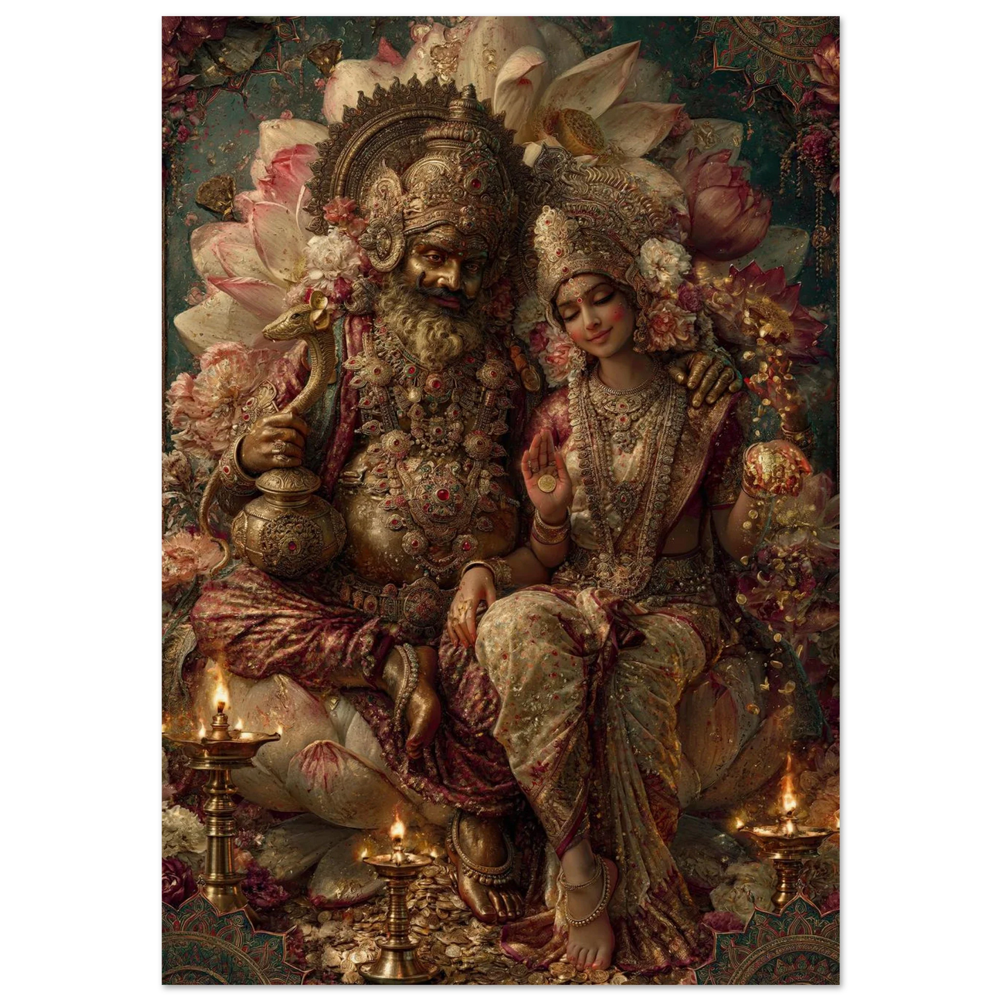 Kubera — The Keeper and His Queen