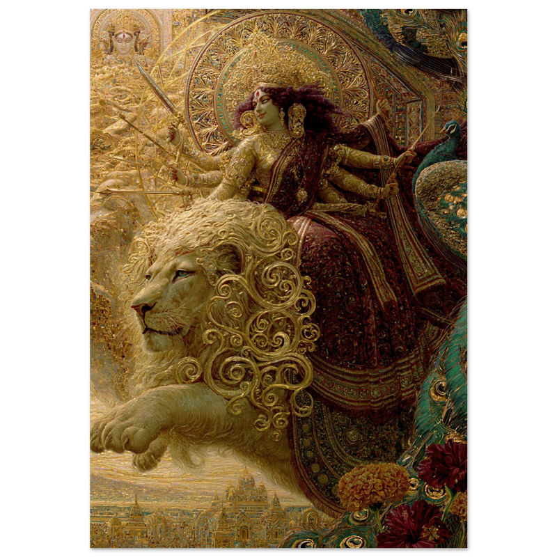 Durga — The Throne After Victory