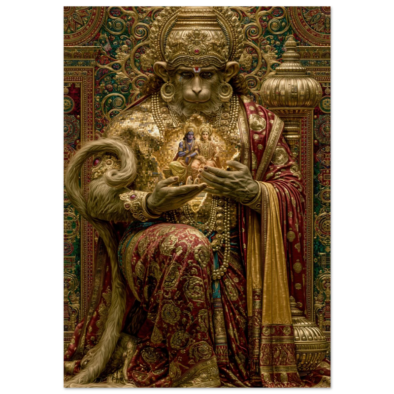 Hanuman — Rama in His Hands