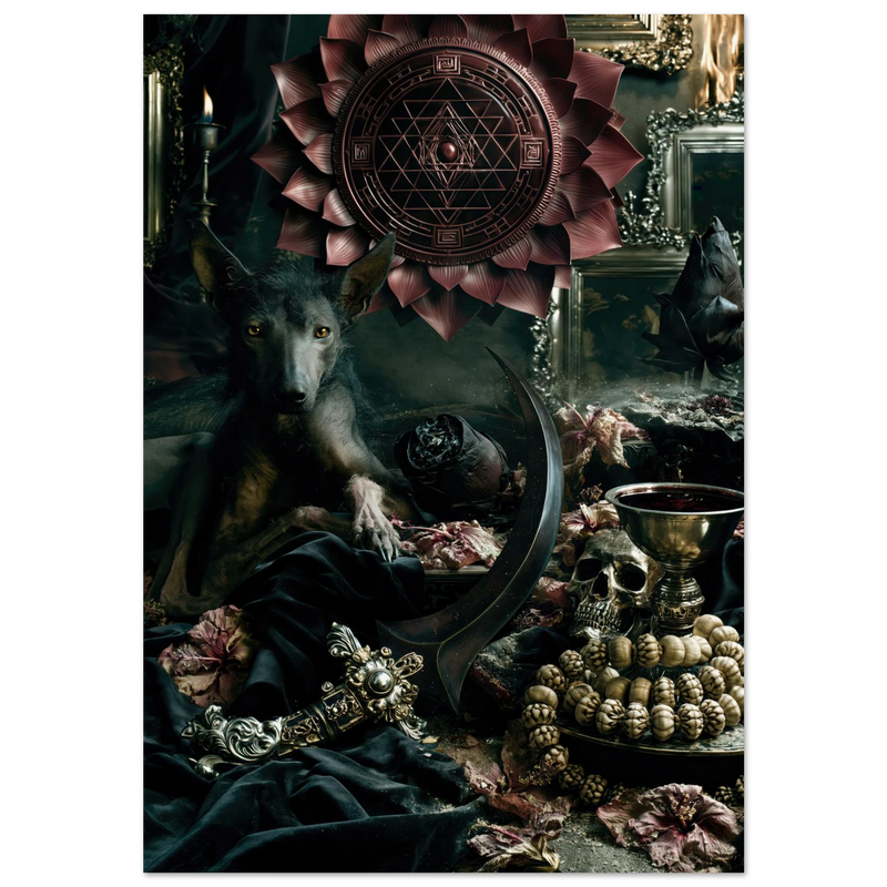 Kali — Witness of the Sri Yantra Altar