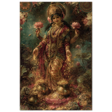 Lakshmi लक्ष्मी | The Hands That Never Empty | Aluminium Print