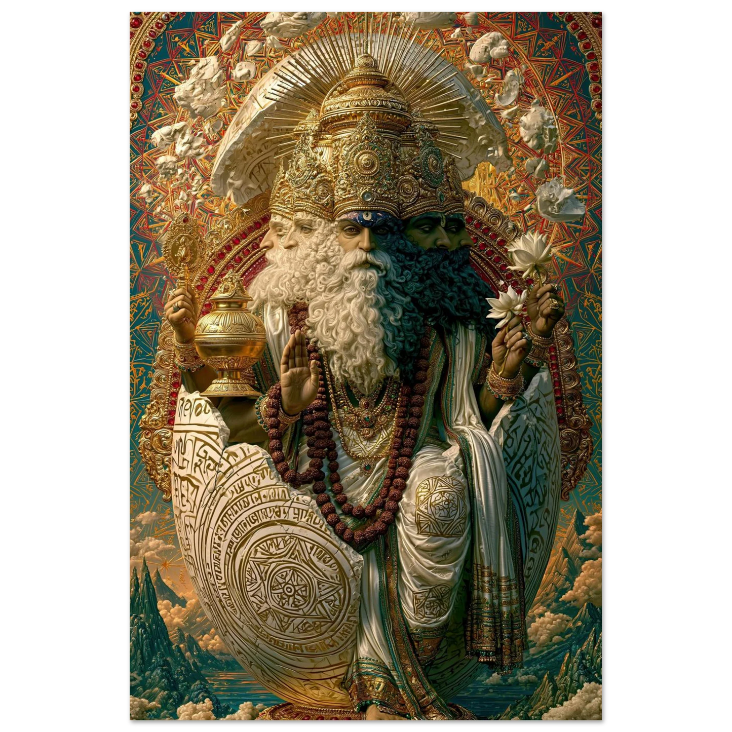 Brahma — The Four-Faced Creator