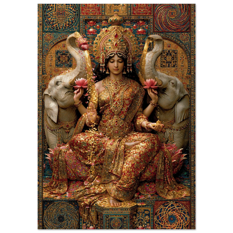 Lakshmi — Enthroned in Abundance
