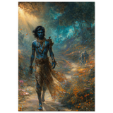 Sri Ram श्री राम | The Long Road of Exile | Museum Poster