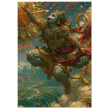Hanuman हनुमान | Carried by the Wind | Museum Poster