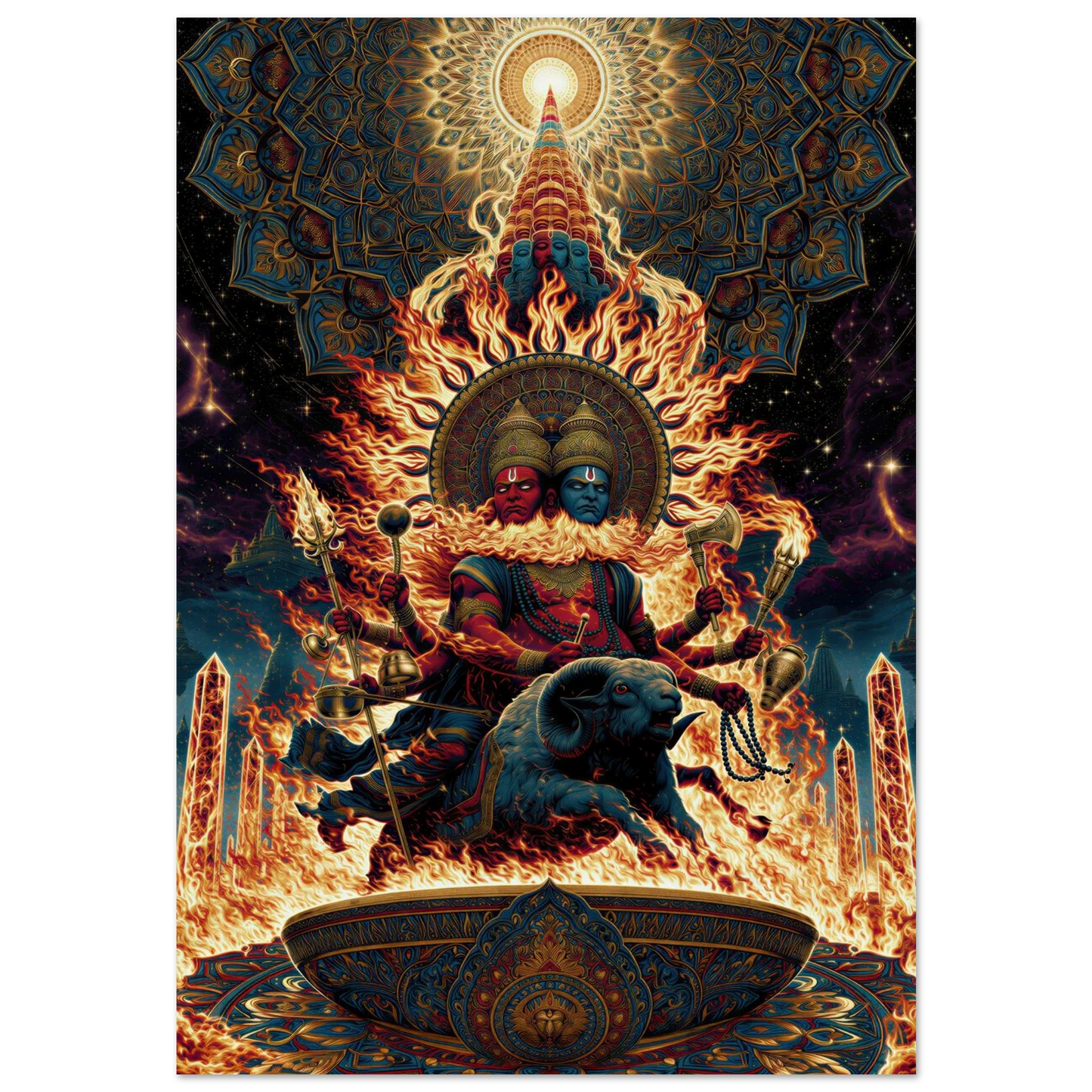 Agni — The Fire That Climbs to Heaven