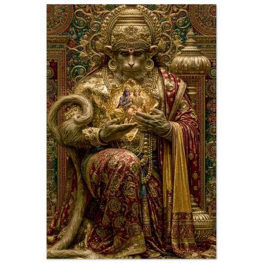Hanuman — Rama in His Hands