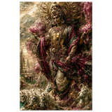 Surya सूर्य | King of the Bougainvillea Court | Aluminium Print