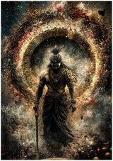 Yama यम | Dharma Raja — The Arrival | Museum Poster