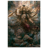 Kartikeya कार्तिकेय | The Demon Tarakasura Slain | Museum Poster