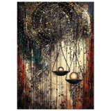 Yama यम | The Noose — Pasha of Dharma | Aluminium Print